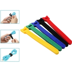 Kit 25 Organizador De Cabos Fios Velcro Abraçadeira Prender na internet