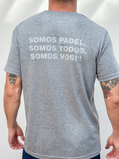 Remera Somos Padel Somos Vos Algodón - comprar online