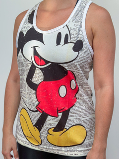 Musculosa Mickey Mouse Diario