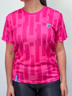 Remera Tetris Fucsia