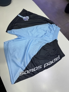 SHORT AZUL/NEGRO