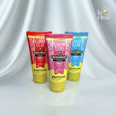 Love Lub Bubbalove Lubrificante Corporal Beijável 60g La Pimienta - comprar online
