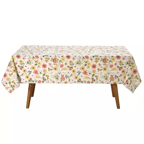 TOALHA DE MESA DOHLER CLEAN RET 6 LUGARES 1,40MX2,10M ELANE
