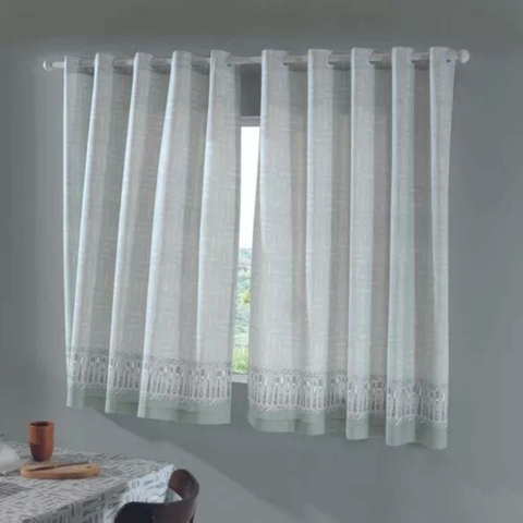 CORTINA DE COZINHA DOHLER 2,00MX1,20M ELLIE