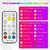 29 cores arco-íris anel de luz led com porta usb modo regulável formato redond - comprar online