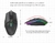 Mouse mudo para jogos com fio 1600 DPI óptico 6 botões USB mouse com luz de fu - loja online