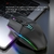 Mouse mudo para jogos com fio 1600 DPI óptico 6 botões USB mouse com luz de fu - loja online