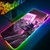 Mouse Pad RGB grande XXL Gaming Mousepad LED Mausepad Gamer Cyberpunks Tapete de - loja online