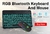 Grande Mouse Pad RGB Mouse Mats Mousepad RGB Tapete de mesa Gaming Mouse Pad Gam - JulioAraujoYT