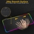Grande Mouse Pad RGB Mouse Mats Mousepad RGB Tapete de mesa Gaming Mouse Pad Gam - loja online
