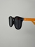 ÓCULOS DE SOL FLORIPA PRETO LARANJA - comprar online