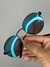 ÓCULOS DE SOL WEST PRETO ESPELHADO AZUL - comprar online