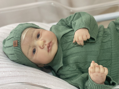 Imagem do BEBÊ REBORN LOU LOU MENINO - RESPIRA LINHA PREMIUM