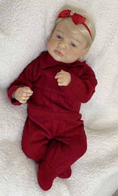 Imagem do BEBÊ REBORN LOU LOU MENINA - RESPIRA LINHA PREMIUM