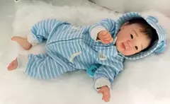 Bebê Reborn Realista Jiali Menino