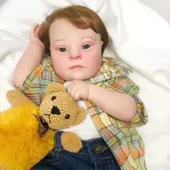 Bebê Reborn Realista Patience Menino na internet