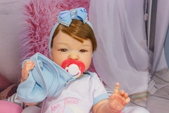 BEBÊ REBORN REALISTA MENINA SHAYANN OLHOS CASTANHOS - ENVIO IMEDIATO - Meu Querido Reborn