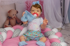 Imagem do BEBÊ REBORN REALISTA MENINA SHAYANN OLHOS CASTANHOS - ENVIO IMEDIATO