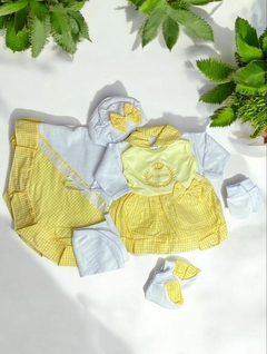 CONJUNTO AMARELINHO PARA BEBÊ REBORN REALISTA