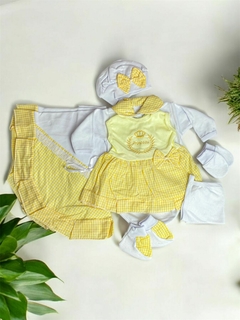 CONJUNTO AMARELINHO PARA BEBÊ REBORN REALISTA - comprar online