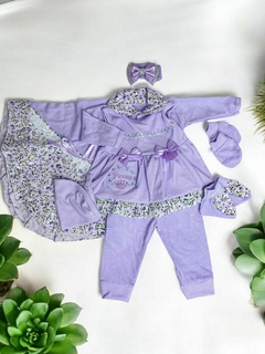 CONJUNTO LILÁS PARA BEBÊ REBORN REALISTA - comprar online