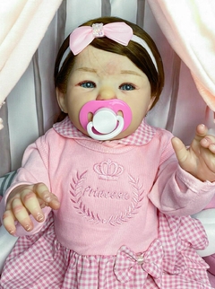 BEBÊ REBORN REALISTA MENINA ABIGAIL PRINCESA - ENVIO IMEDIATO - comprar online