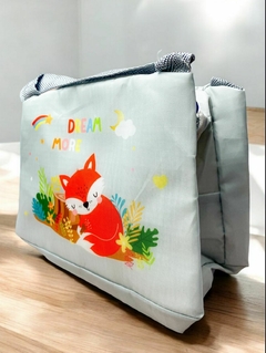 BOLSA TÉRMICA INFANTIL COM ALÇA - CINZA - RAPOSA - comprar online