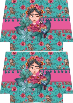 Recortes sublimados - Necessarie Tradicional Frida Kahlo 13