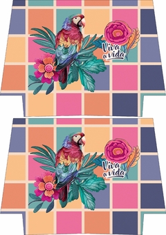 Recortes sublimados - Necessarie Tradicional Frida Kahlo 11