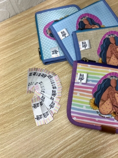 50 etiquetas de cetim personalizadas - 6x2,2cm - comprar online