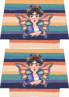 Recortes sublimados - Necessarie Tradicional Frida Kahlo 10
