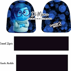 Recorte sublimado - Mini Mochila Divertida Mente 2 - Joice Correa