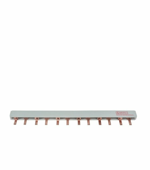 Barramento Din Bipolar 12 Polos- 6 Disjuntores - 63 Amp.