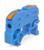 Conector Alavanca de Emenda KV121 1 Via 1 Polo para Cabo 0,2~4,0mm² Corrente Até 32A Fixação Trilho DIN - RJ-ELETRICISTA LOJA VIRTUAL