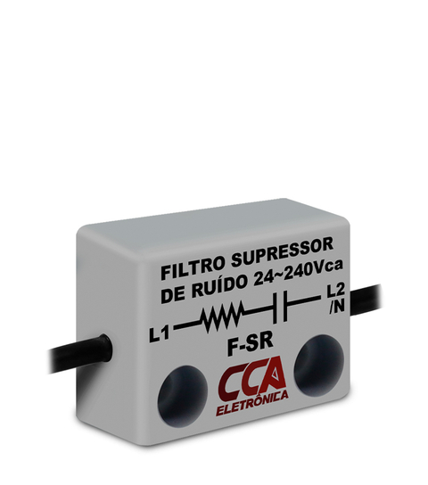 Filtro Supressor de Ruído F-SR - Para Corrente Alternada 24~240Vca