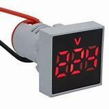 Voltimetro Vermelho 60500v 50/60h Ad101-22vms ( Ad16-22fsv )