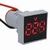 Voltimetro Vermelho 60500v 50/60h Ad101-22vms ( Ad16-22fsv )