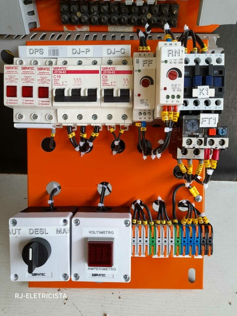 Painel Quadro Comando Trifasico Bomba Ebara Spd 4.