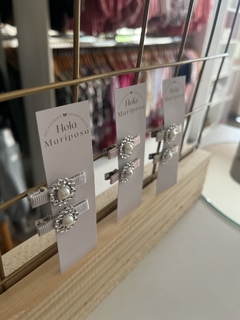 Hebillas tifanhy par blancas - comprar online