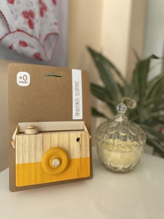 Camara fotográfica Mostaza - littleroma