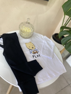 Camiseta Teddy Play white en internet