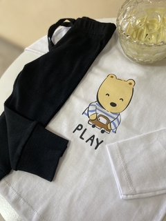 Camiseta Teddy Play white - comprar online