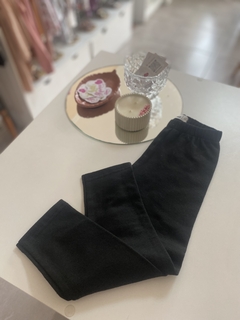 Leggins Cecil friza negra