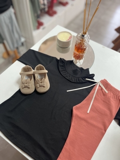 Camiseta polera Ingrid black