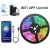 Wi-fi luzes led strip sync música rgb 5050 led tape alexa luzes inteligentes tira para decoração do quarto do partido tv backlight - Farmei