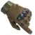 Luvas táticas longo dedo forças especiais design de casca macia escalada luvas da motocicleta inverno lona militar ventilador esportes - loja online