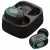 Fone sem fio bluetooth fone de ouvido toque luz mini alta qualidade tampões de ouvido anti-suor hd qualidade de som estéreo fone de ouvido universal
