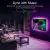 Wi-fi luzes led strip sync música rgb 5050 led tape alexa luzes inteligentes tira para decoração do quarto do partido tv backlight