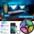 Wi-fi luzes led strip sync música rgb 5050 led tape alexa luzes inteligentes tira para decoração do quarto do partido tv backlight - loja online