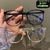 Fashion Vintage Oversized Anti Blue Light Glasses Office Computer Goggles Unisex - (cópia)